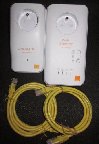 Liveplug wifi kit cpl - kit, orange