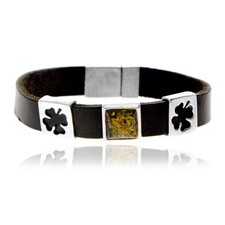 925 Argent Sterling & Ambre