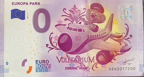 Billet euro europa park - 0,