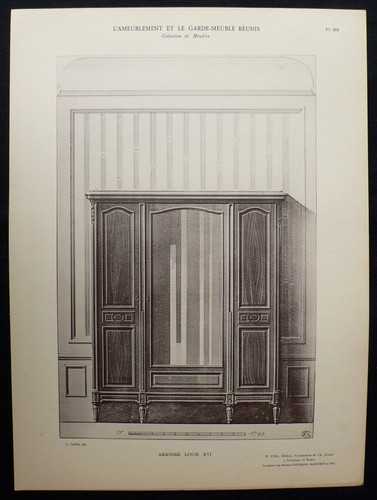 Lithographie art déco léon - -,