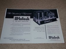 McIntosh MC-60 Tube Amp Ad