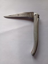 Couteau De Poche Laguiole (12/27) G.David Manche Aluminium Lame Fine