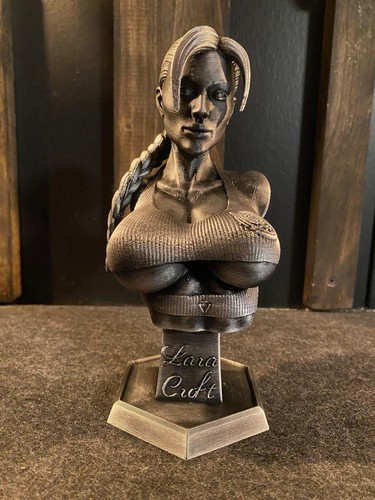 Lara croft statue tomb raider - statue,