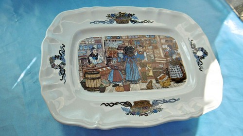Grand plat porcelaine - grand,
