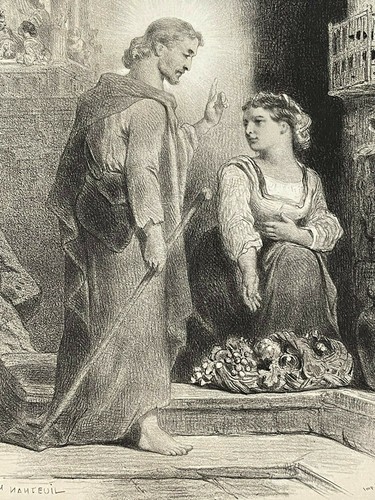 Jésus mendiant célestin - jésus,