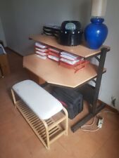 grand meuble bureau a 2 étages en pin urgent