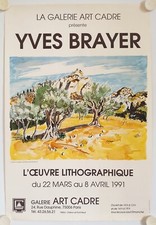 Affiche YVES BRAYER 1991