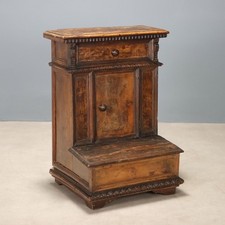 Prie-Dieu Baroque Ancien Noyer