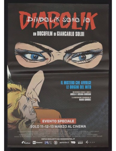 Affiche diabolik sono - sono, io