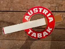 Plaque émaillée Austria Tabak Tabac Enamel Sign Emailchild