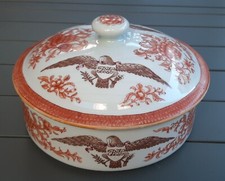 Chine Porcelaine Fitzhugh Aigle USA American Eagle Chinese Export VINTAGE