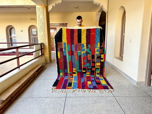 Tapis laine berbère - tapis,