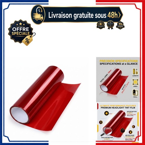 Film teinté rouge - , pour