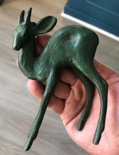 Beau bronze patiné - bronze,