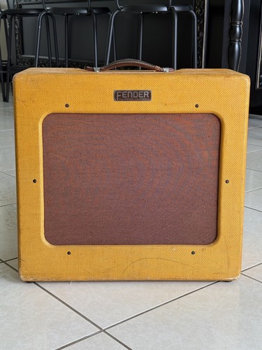 1952 fender tweed bassman amp - bassman,