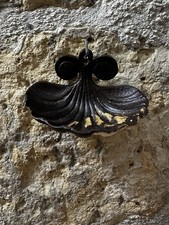 Porte savon en fonte ancien en