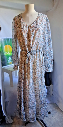 Robe longue fluide bizzbee - robe,