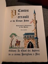 Contes de Perrault et du temps jadis. Illustrations de Lucy Boucher