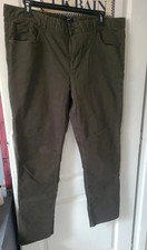 Pantalon toile kaki, taille