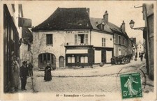 CPA AK Issoudun Carrefour Sucrerie FRANCE (1171133)