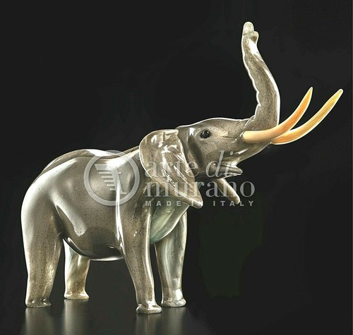 Petite statue éléphant verre - petite,