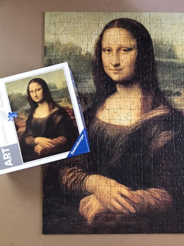 Puzzle ravensburger art mona - puzzle,