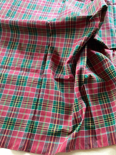 Coupon tissu ancien - coupon, soie