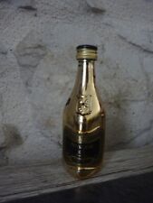 Mignonnette bouteille ancienne Armagnac X.O SEMPE doré 5 cl non ouverte