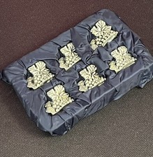 Ensemble De 6 Porte-nom Silea en Métal Argenté