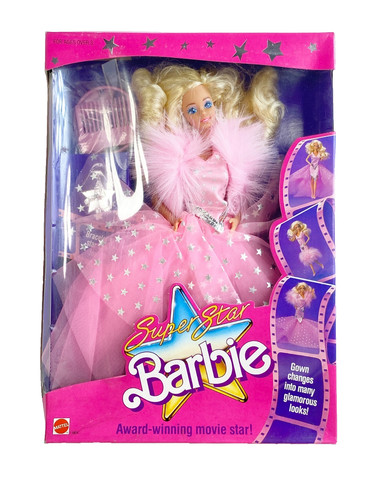 Mattel barbie superstar 1604 - barbie,