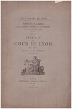 THEVARD M. - DE LA CREATION DE