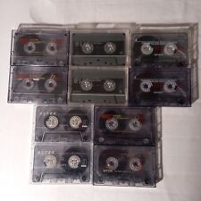 Lot 10 Cassettes Audio SONY &