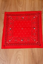 Bandana Vintage EURO DISNEY Foulard Rockabella Style Western 55x55