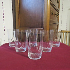 6 verres gobelet en cristal de