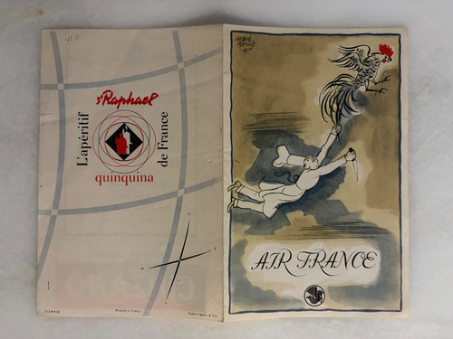 Ancien menu air - air, france