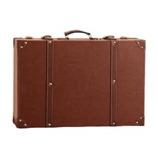 Valise de style vintage, boîte de rangement portable pour vitrine magasin,