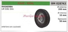 Roue Avant KAAZ Tondeuse LM 5361 SXA 028743