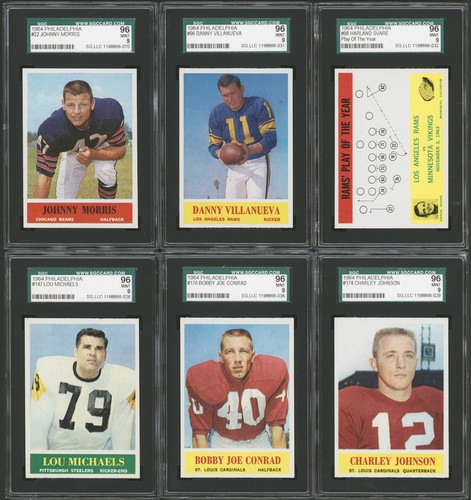 1964 philadelphia gum football - 1964,