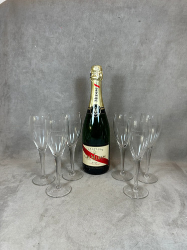 Lot flutes à champagne - 6,