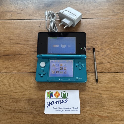 Console nintendo 3ds bleu - console,