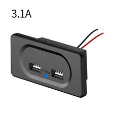 Prise chargeur double ports