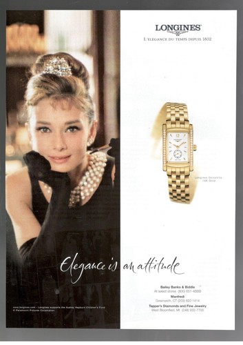Audrey hepburn longines - audrey,