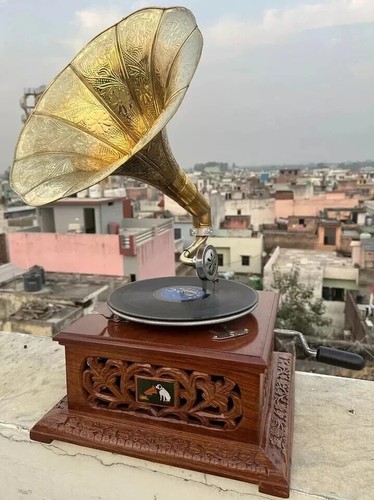 Gramophone ancien phonographe - gramophone,