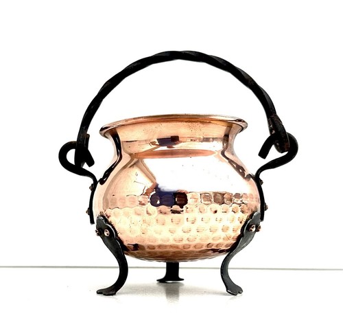 Petit chaudron cuivre - chaudron,