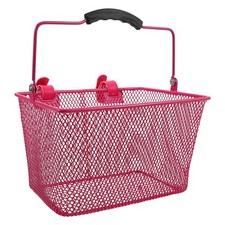 Panier avant de vélo : Panier de vélo en fil métallique pour garçons