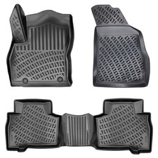 TAPIS CITROEN NEMO 2009-2024 CAOUTCHOUC 3D SUR MESURE AV +AR NEUF 