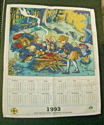 Natacha calendrier tissu - natacha, en