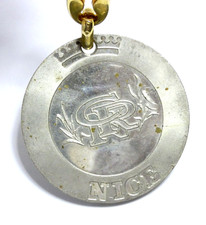 CASION RUHL SLOT MACHINE CRN NICE PACA COTE D'AZUR PORTE CLE JETONS JEU D'ARGENT