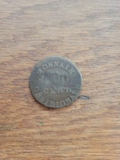 Anvers Monnaie Obsidionale Pièce De Nécessité 5 Centimes Napoléon 1814 P2866