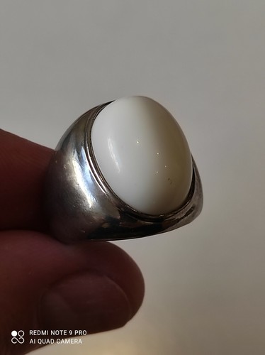 Imposante bague argent - bague,